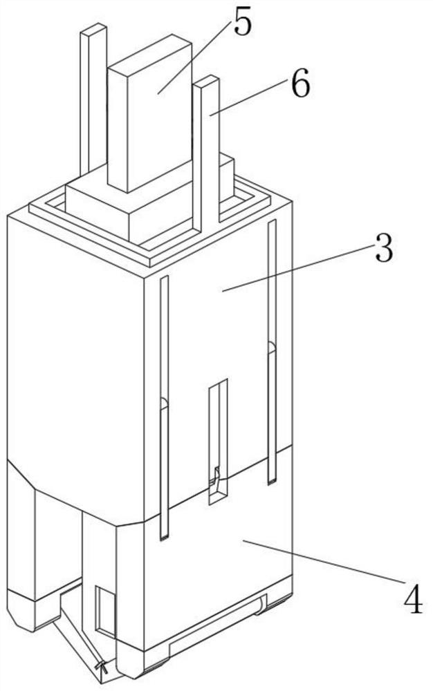 Foldable soil nutrient detector based on soil scraping