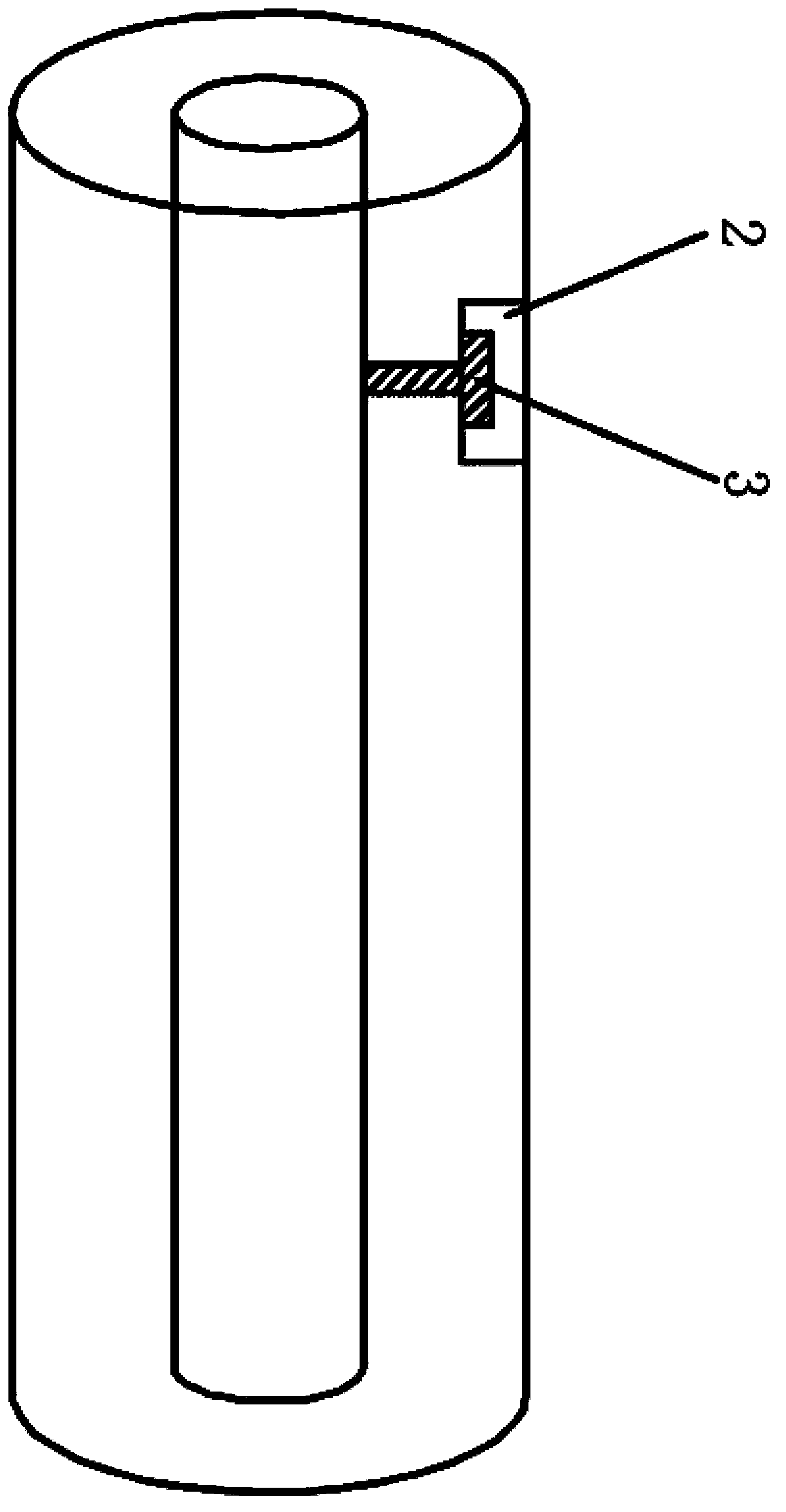 Connecting method of cue