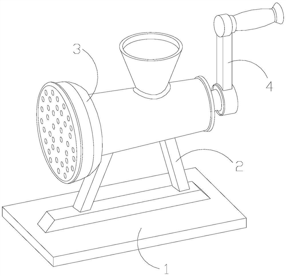 Meat food safety production chopping and mixing equipment