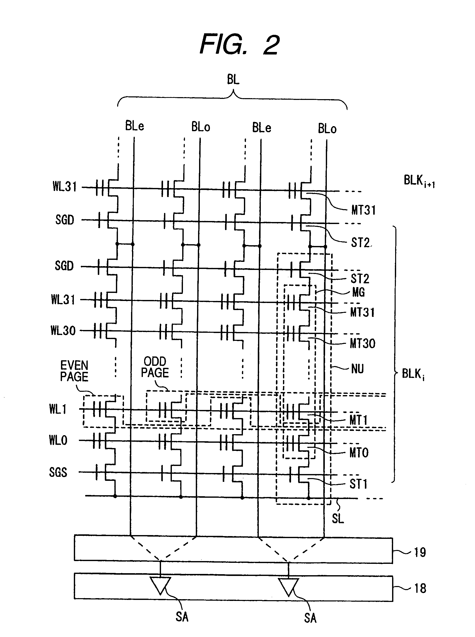 Nonvolatile semiconductor memory system