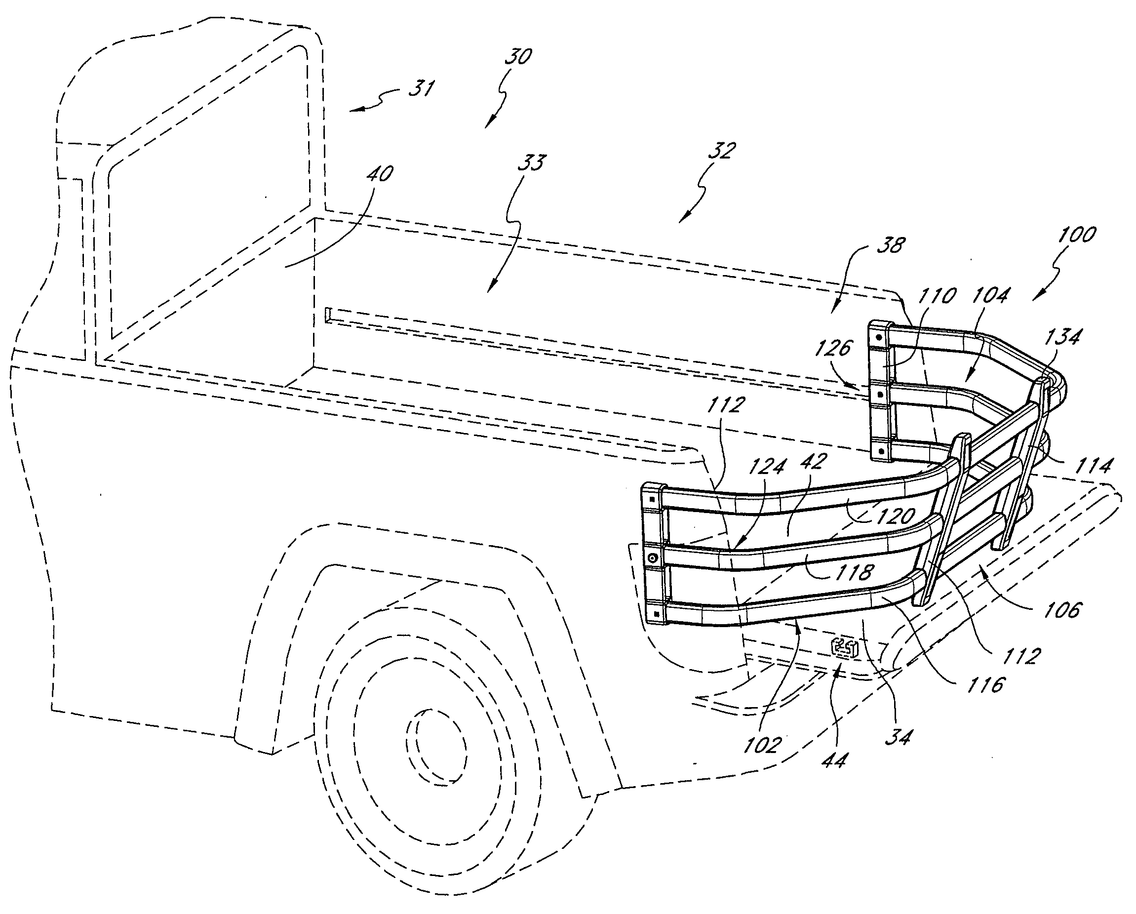 Vehicle cargo tailgate enclosure