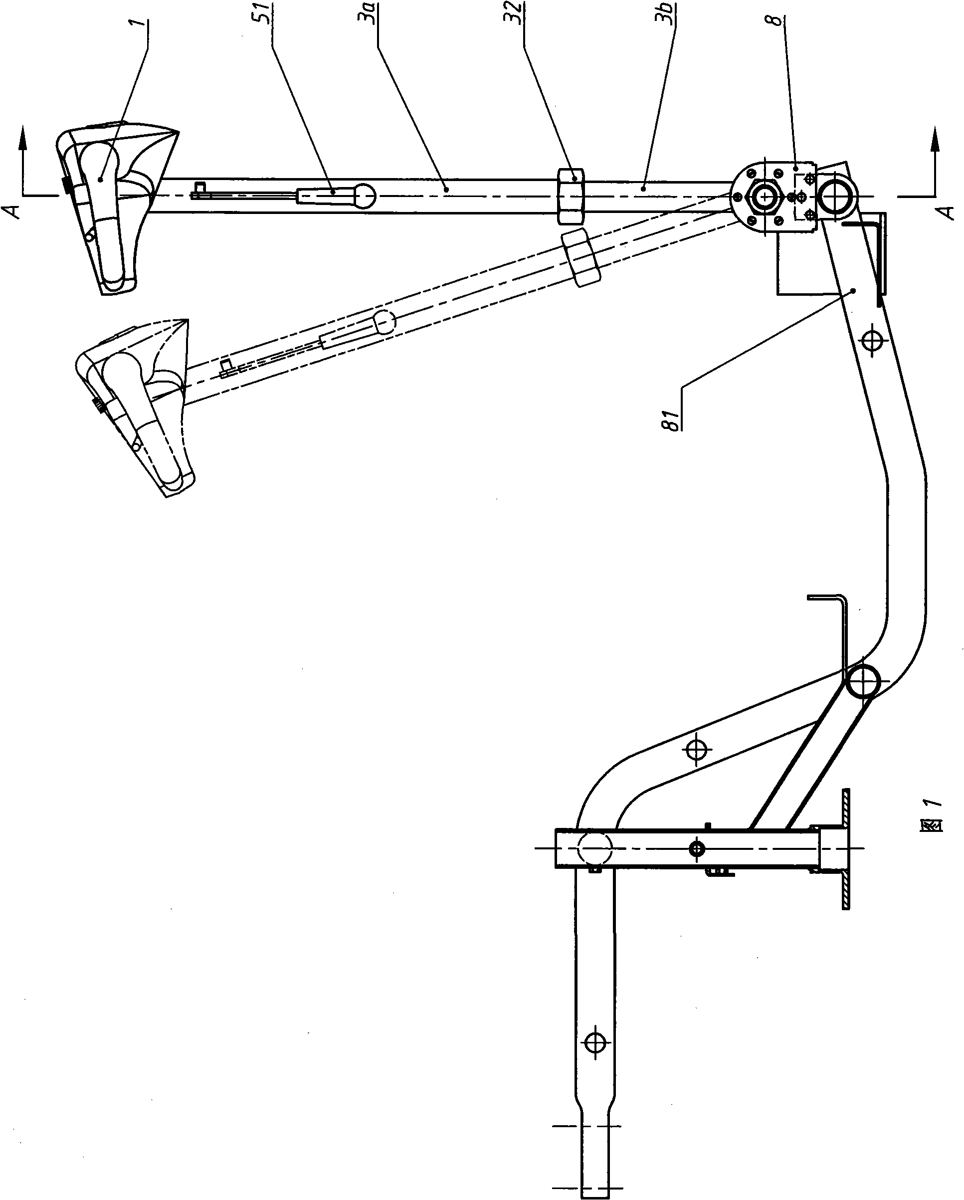 Supporting vertical shaft of steering panel of electric bicycle