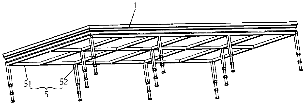 Unit bathroom base plate and production process thereof