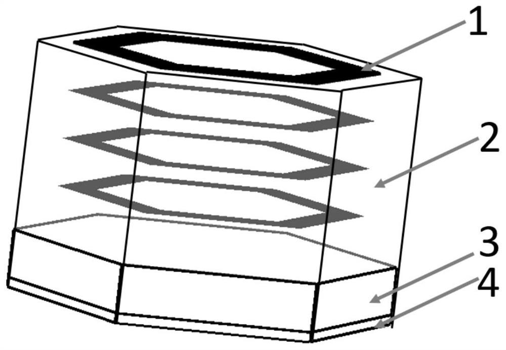 Subwavelength Layered Three-dimensional Broadband Absorbing Structure Based on Lossy Frequency Selective Surface