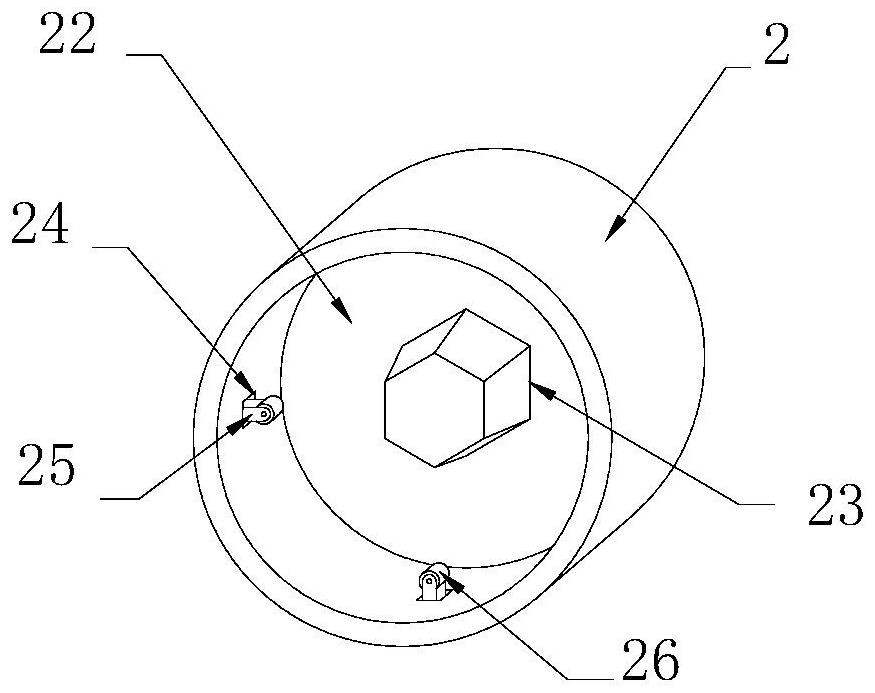 Automatic water spraying fire extinguishing device for high-rise building