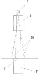Method for lowering detecting dose of radiation imaging system