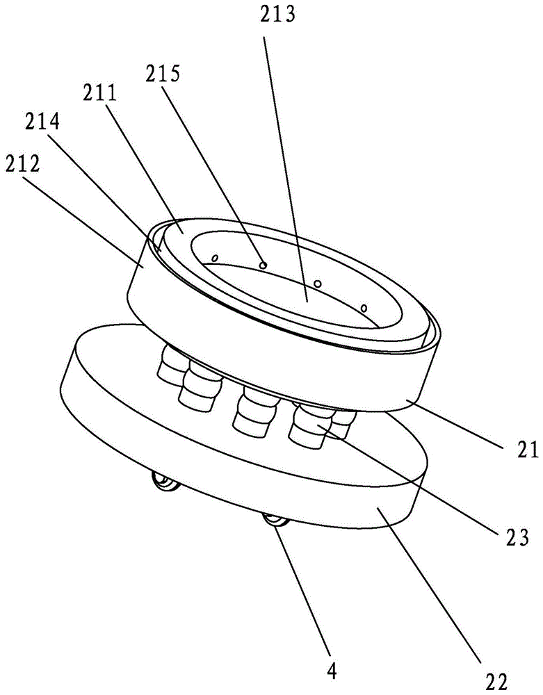 A high-altitude falling object receiving device