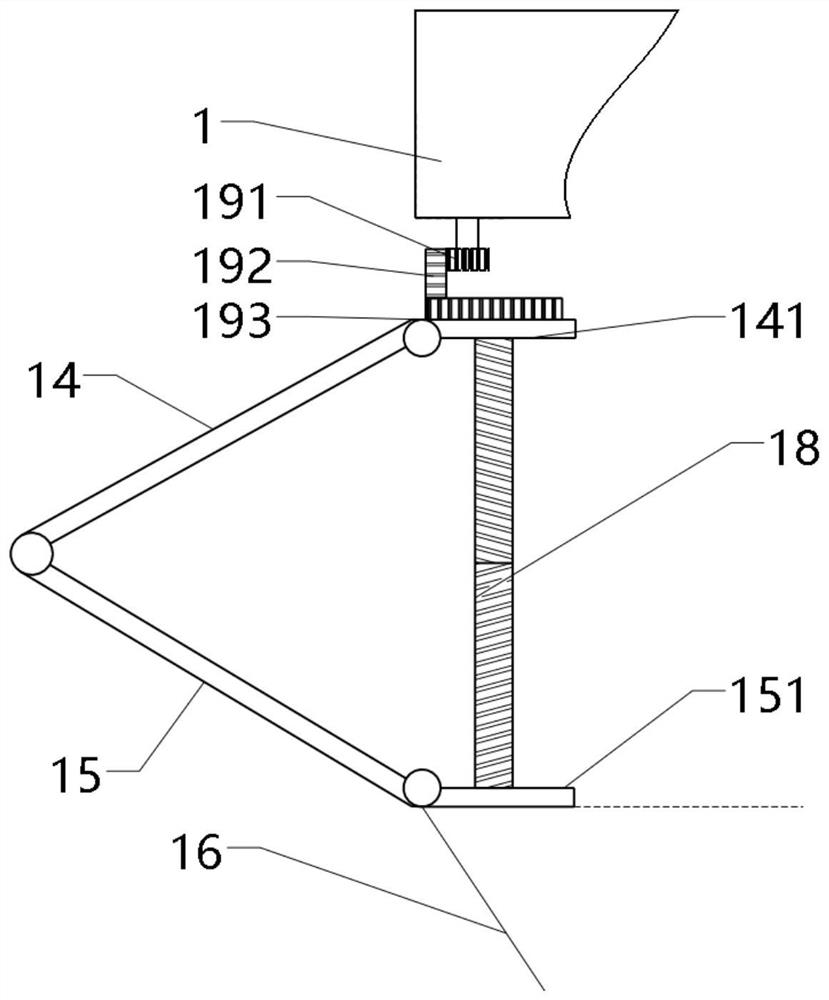 Slope reinforcing device for constructional municipal engineering