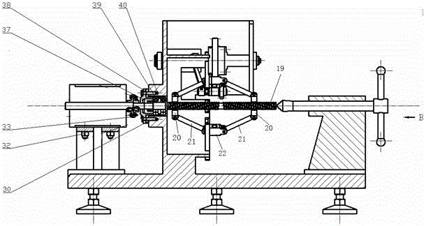 Loading experimental device for ball-rolling joint surface supporting dynamic loading