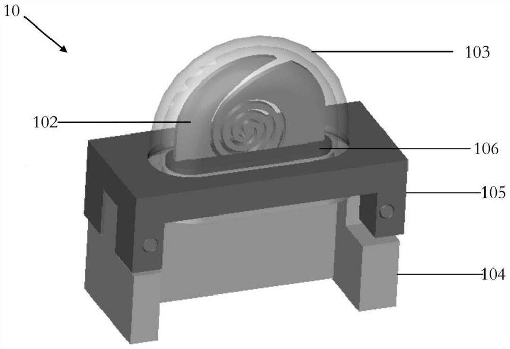 Lighter assembly and lighter