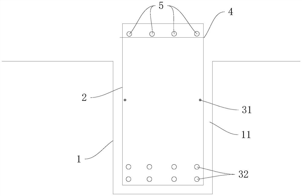 Construction method of laminated slab and building structure