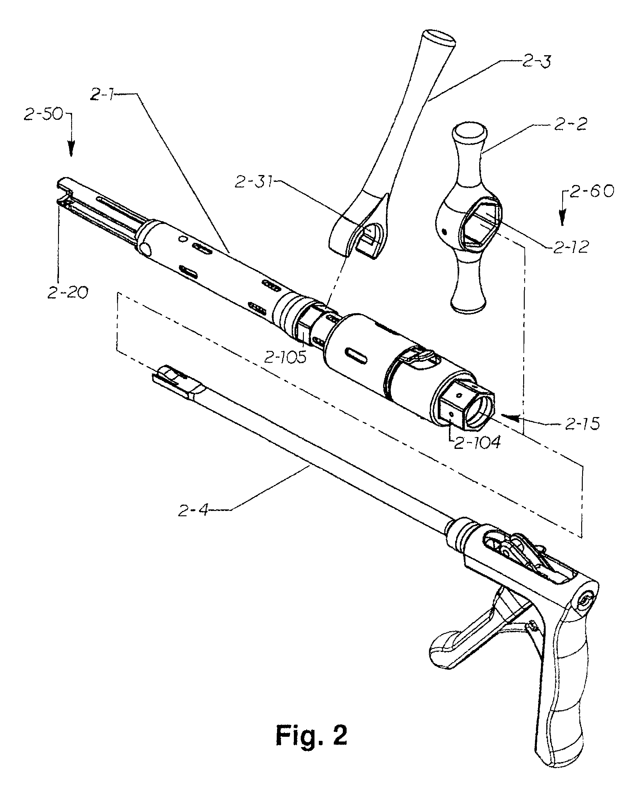 Spinal rod reducer and cap insertion apparatus