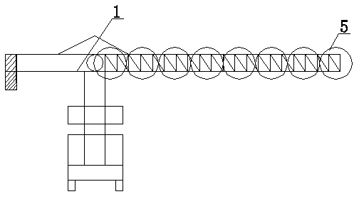 Anti-collision control method for stock yard stacker-reclaimers