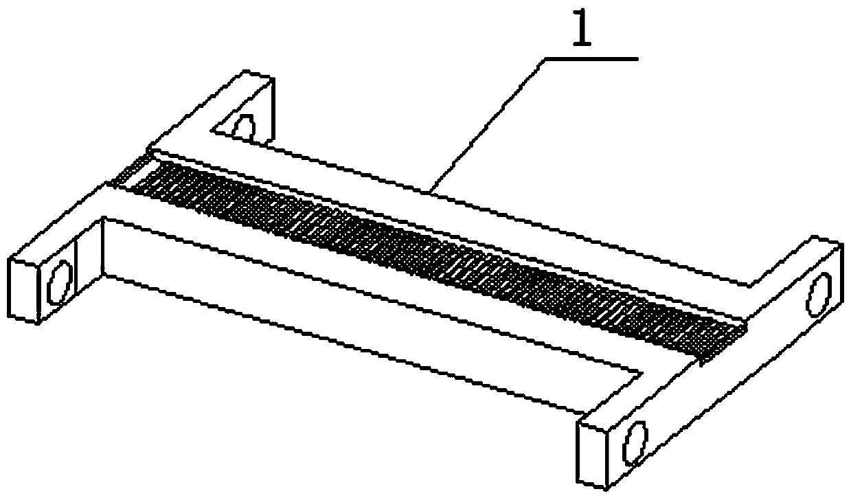 Spiral conveying beam for concrete material transportation