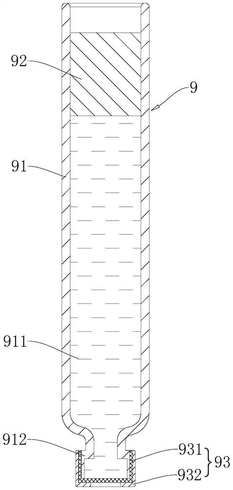 Medicine injection device capable of achieving multiple times of injection