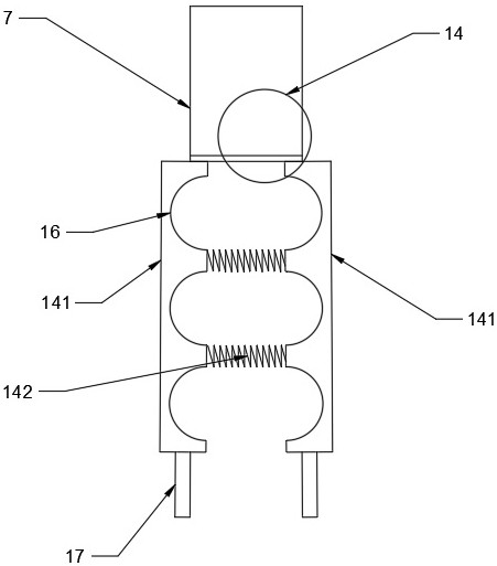 Device for heating ball head pin and use method thereof