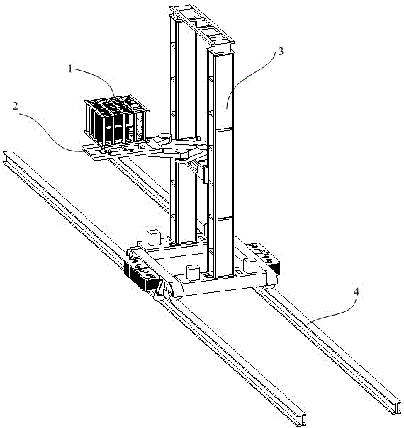 A cassette and a device for transporting glass substrates