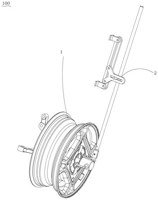 Six-component force sensor rotary application device