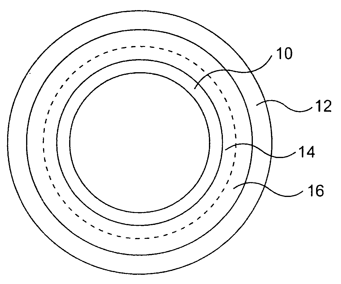 Method for extending the useable life of a polyamide pipe liner during use in a water-oil gas environment
