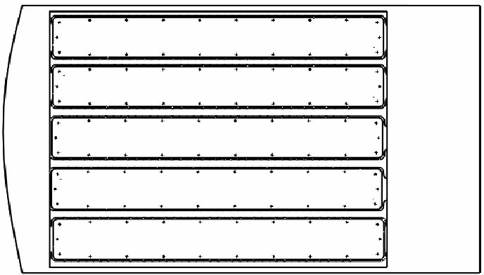 Modularized high-power LED (light emitting diode) lamp naturally dissipating heat by utilizing air flow