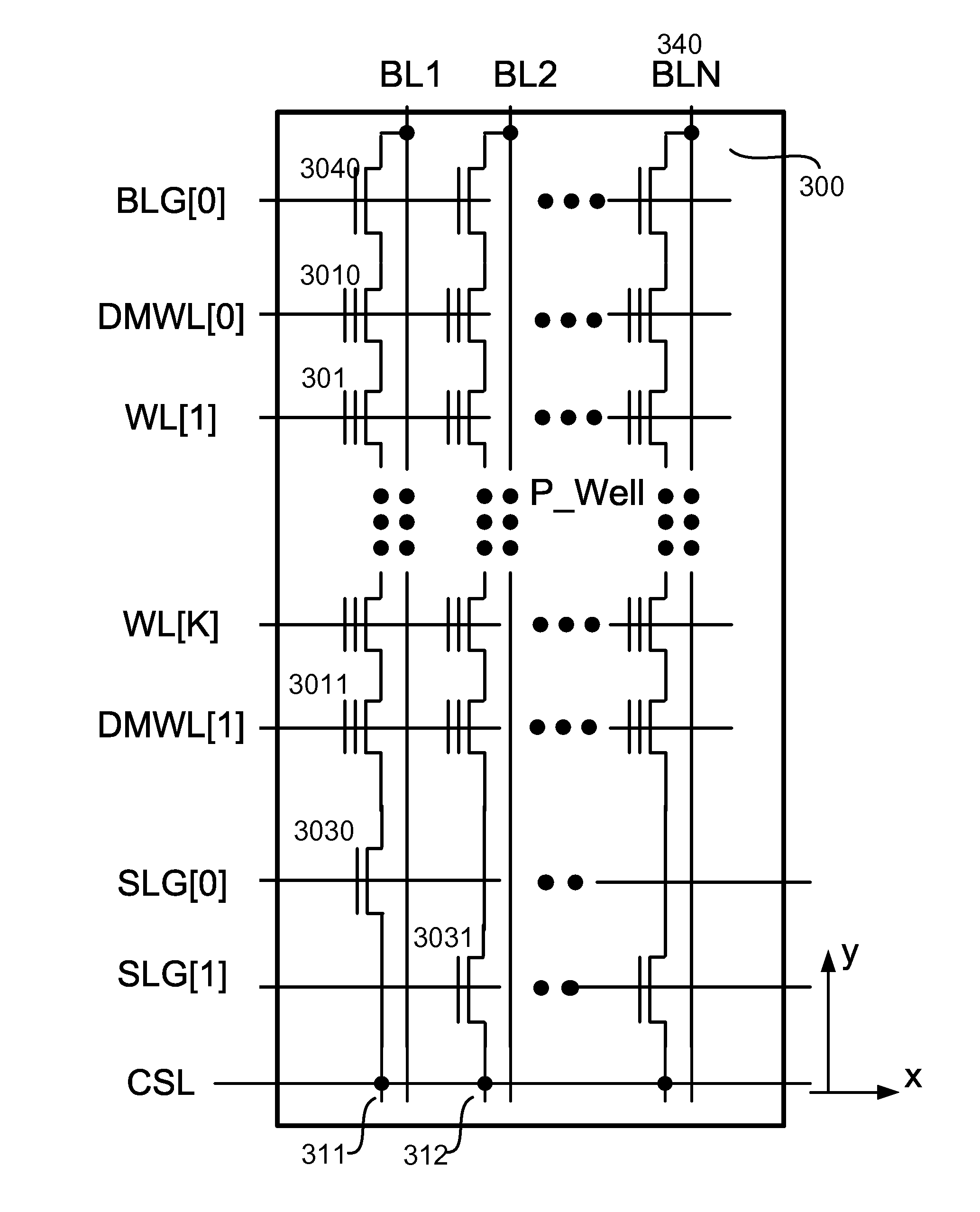 Non-boosting program inhibit scheme in NAND design