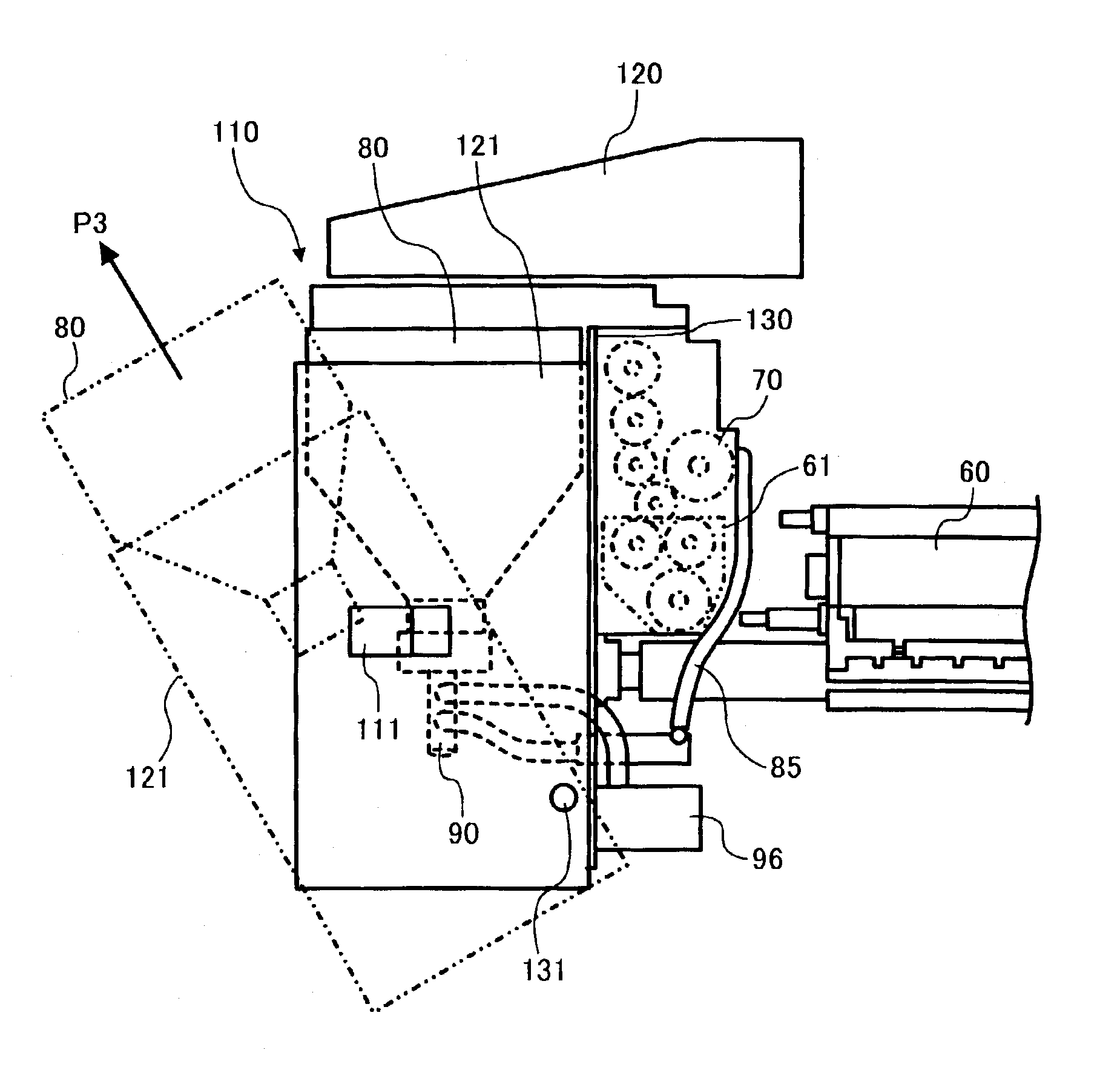 Image forming method and apparatus including an easy-to-handle large capacity toner container