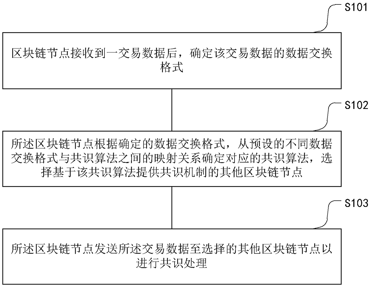 Blockchain data consensus processing method and system, storage medium and electronic device