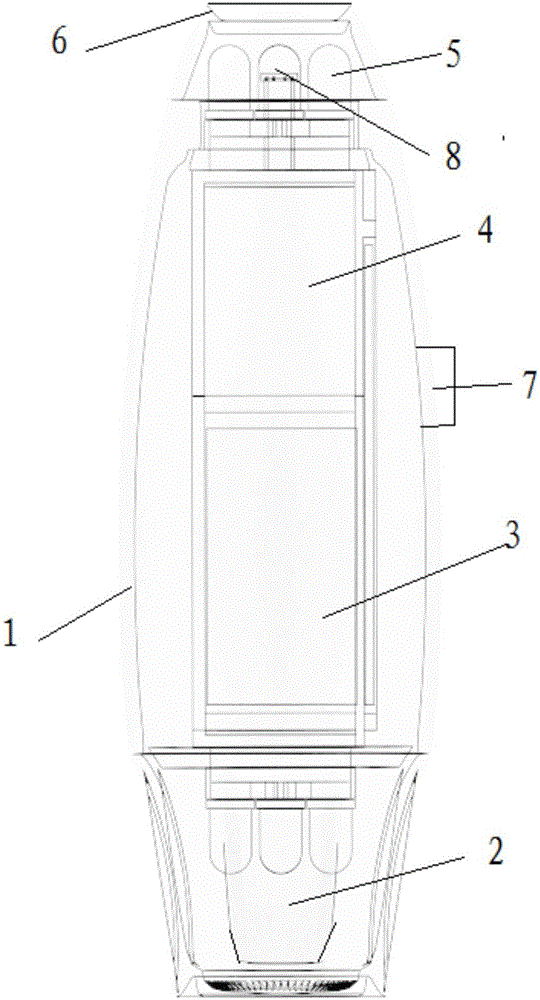 Light extracting and irradiating device and method