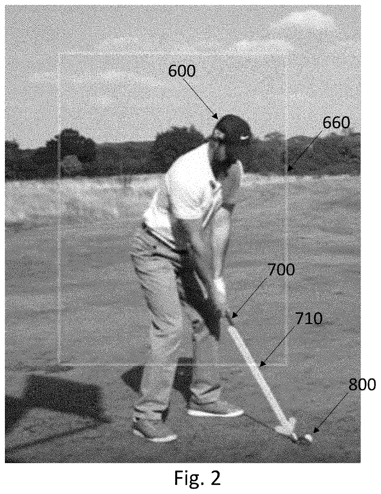 Golf game video analytic system