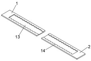 A length measuring instrument for processing plastic products