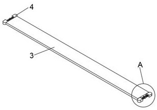 A length measuring instrument for processing plastic products