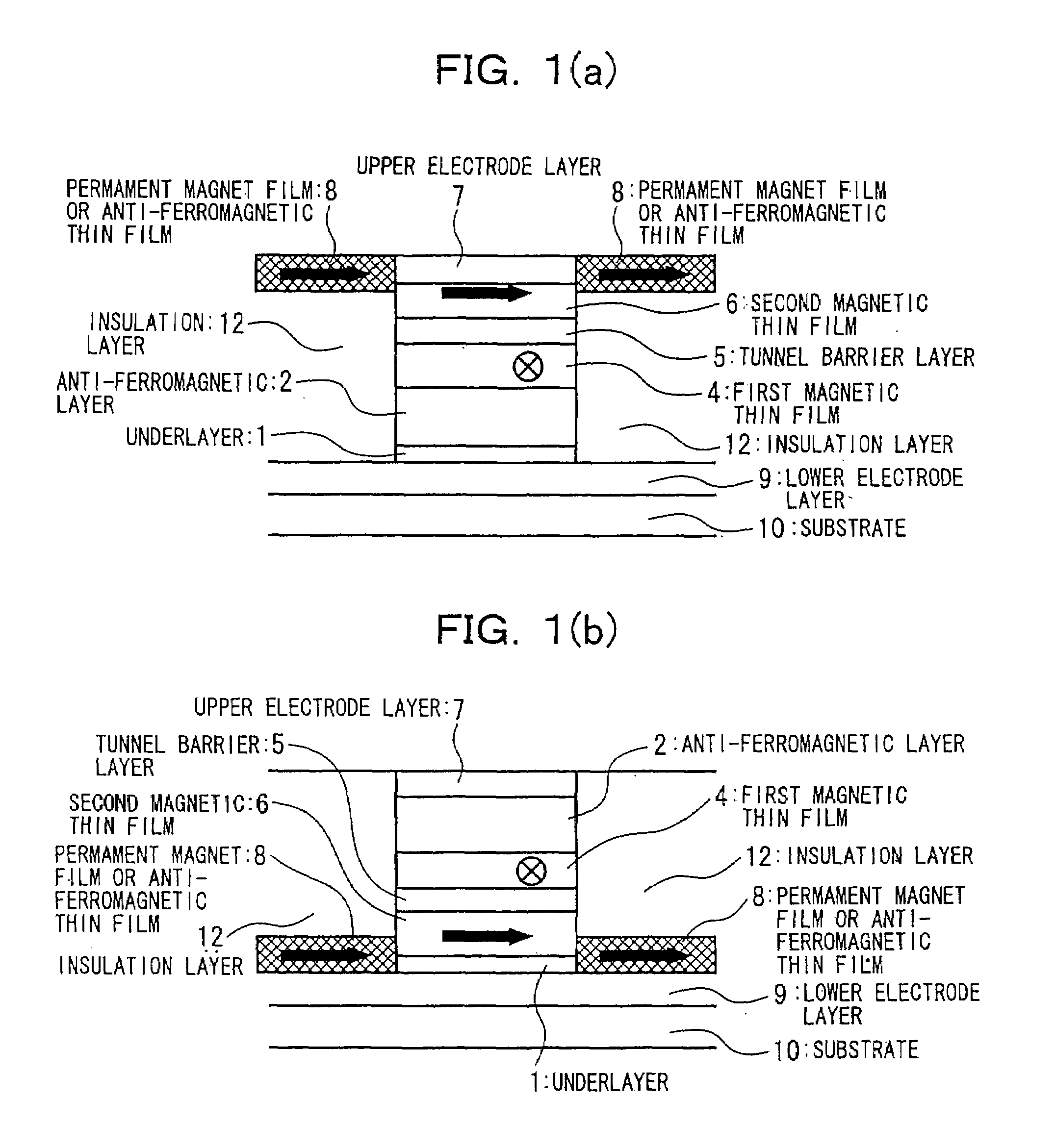 Spin tunnel magnetoresistive effect film and element, magnetoresistive sensor using same, magnetic apparatus, and method for manufacturing same