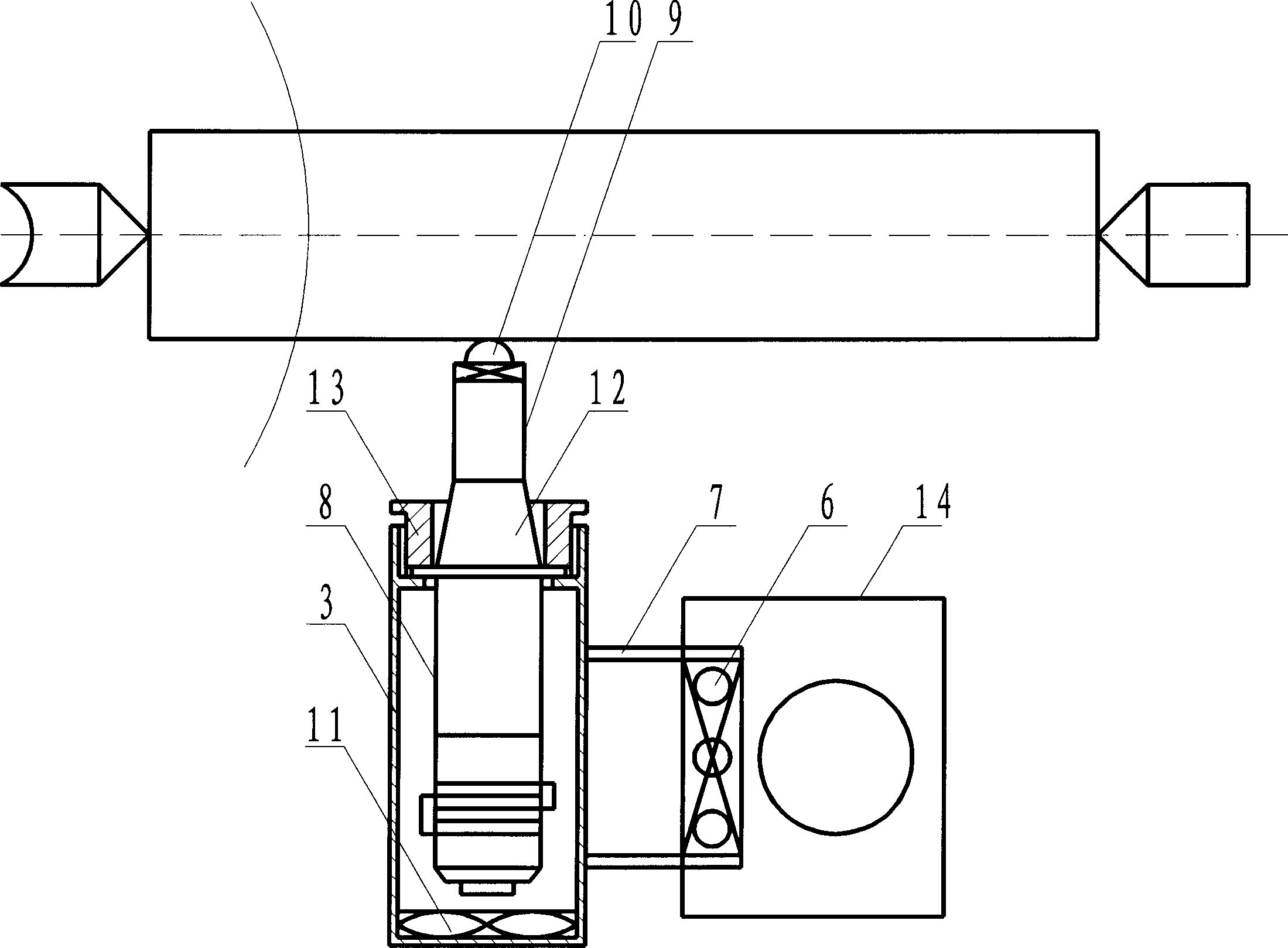 Ultrasonic metal surface processing device