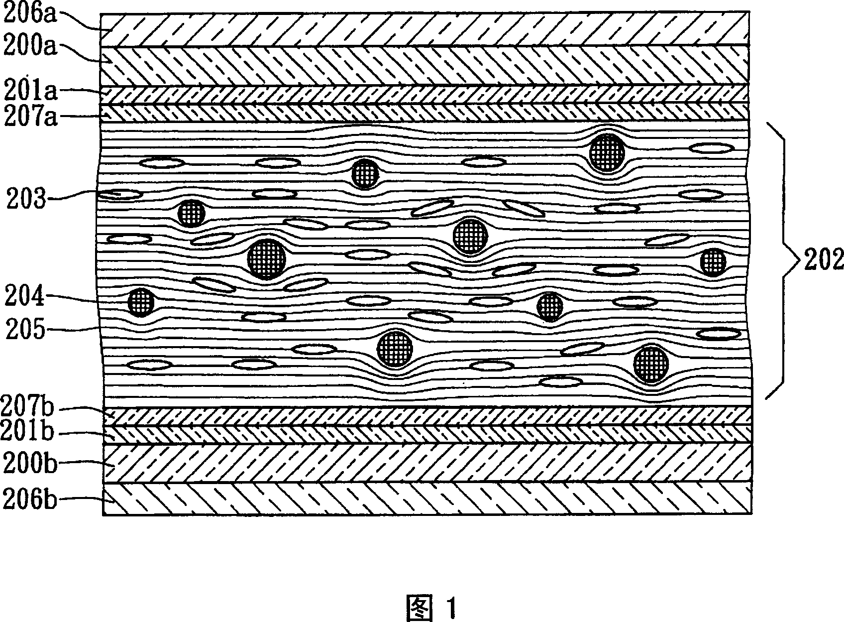 Wide angle liquid crystal display and method thereof for producing effect of wide angle