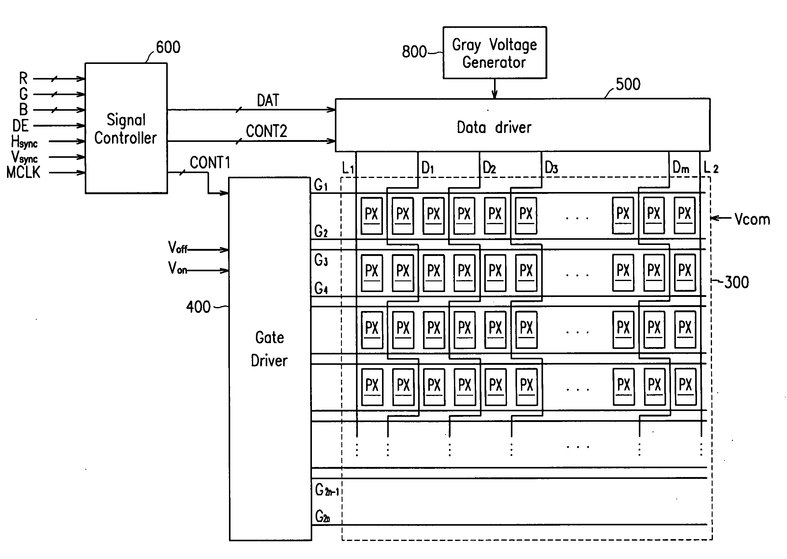 Thin film transistor array panel and display device