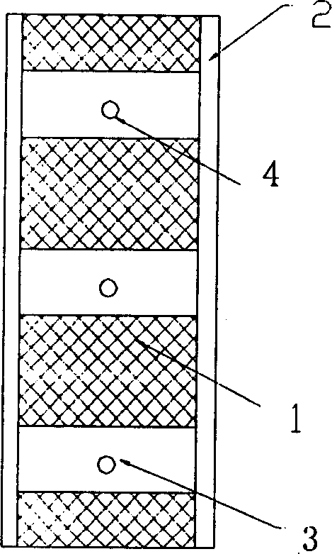 Method for making pressure bearing member of reinforced concrete