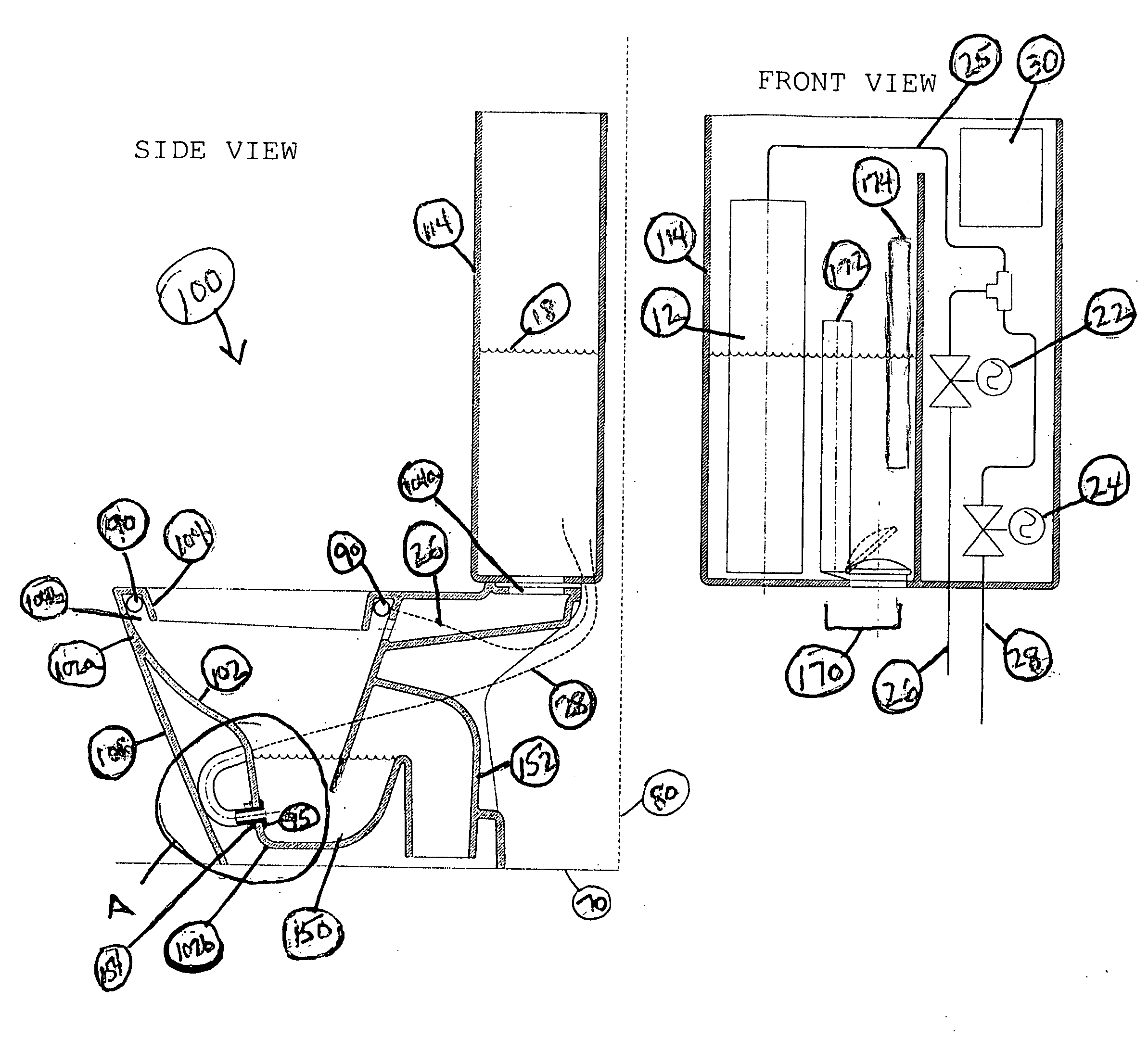 Method of operating a multi-phase, high energy flushing system for optimal waste removal and bowl cleaning within a prescribed water consumption range