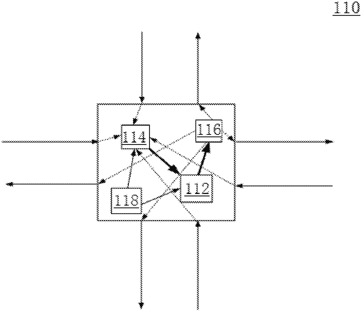 Adaptive chip and configuration method