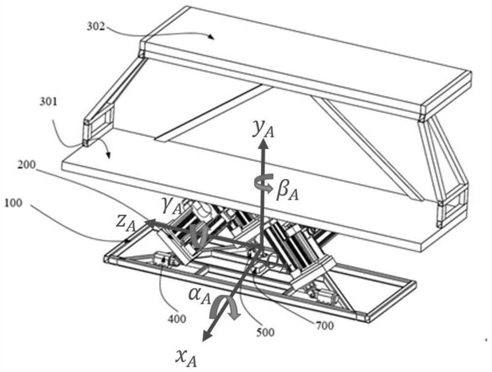 Vehicle-mounted double-layer stretcher, vibration reduction platform of vehicle-mounted double-layer stretcher and control method