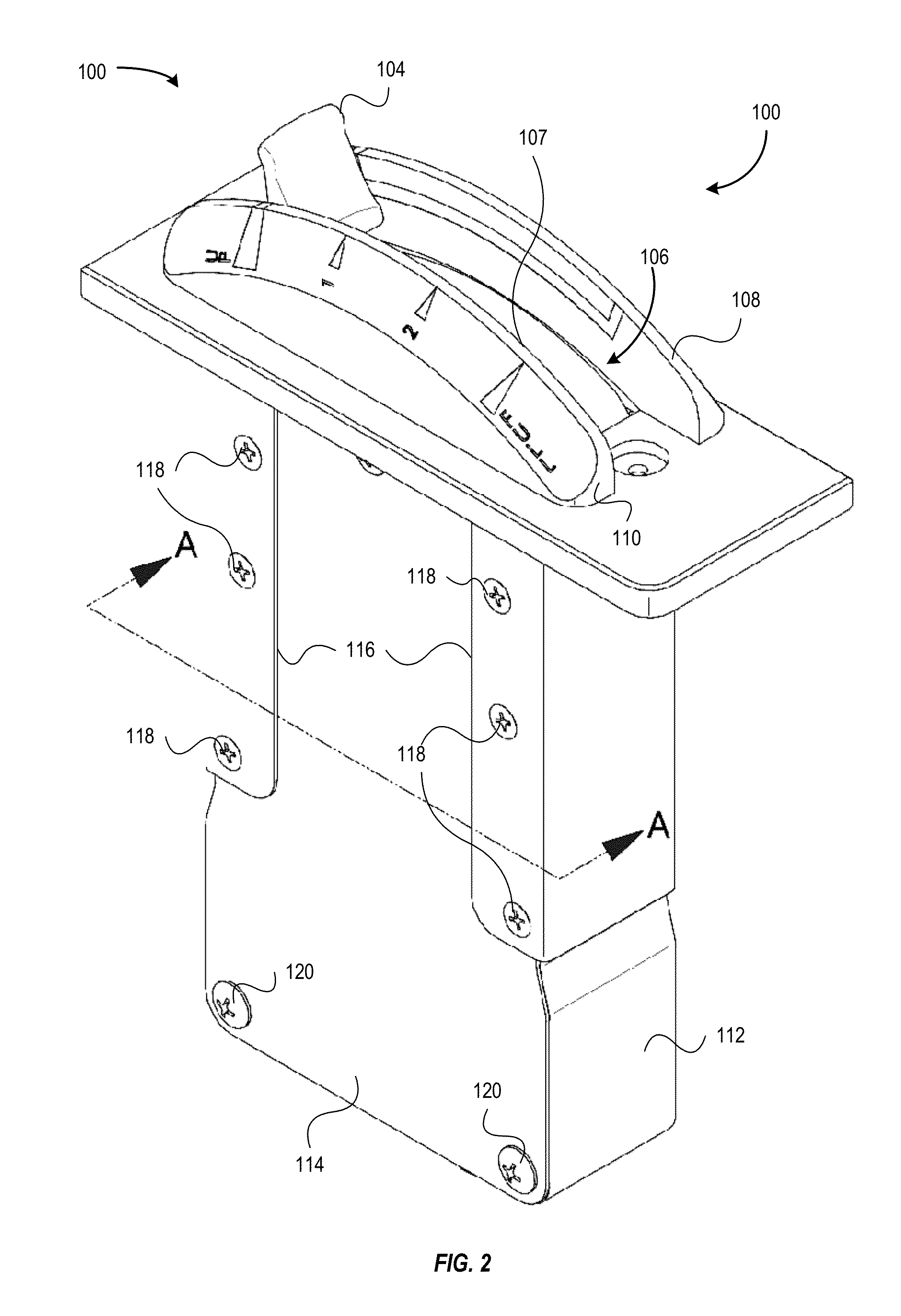Self-centering aircraft flap position command apparatus