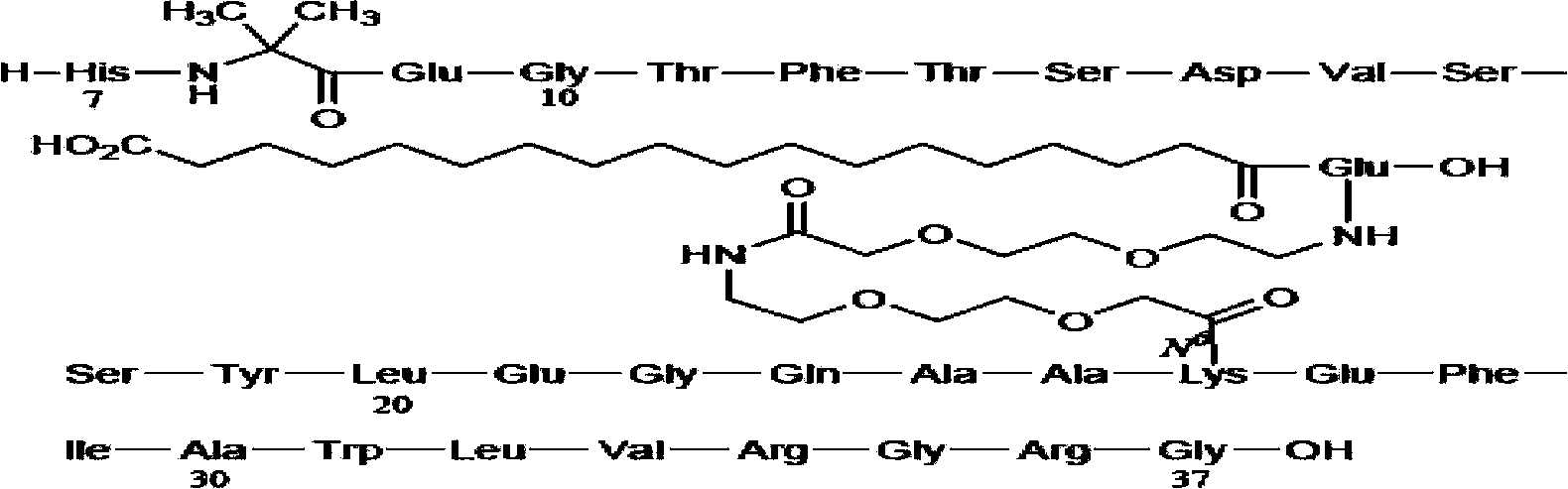 Solid synthetic method of semaglutide