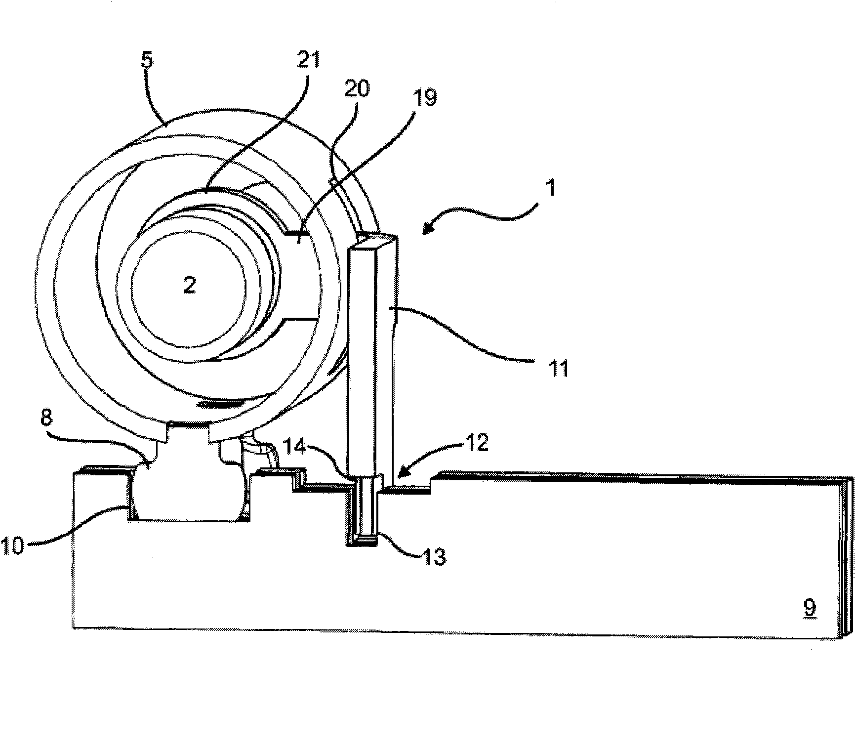 Shifting device for a transmission of a motor vehicle having a locking device
