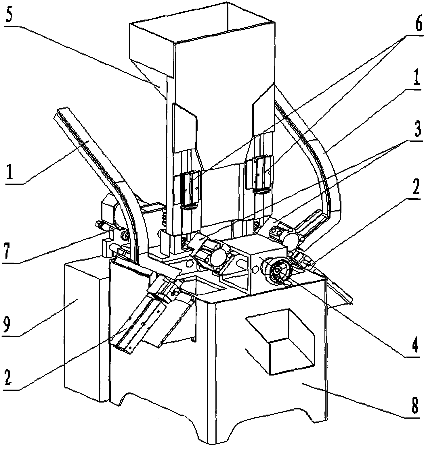Bolt and nut automated assembly machine