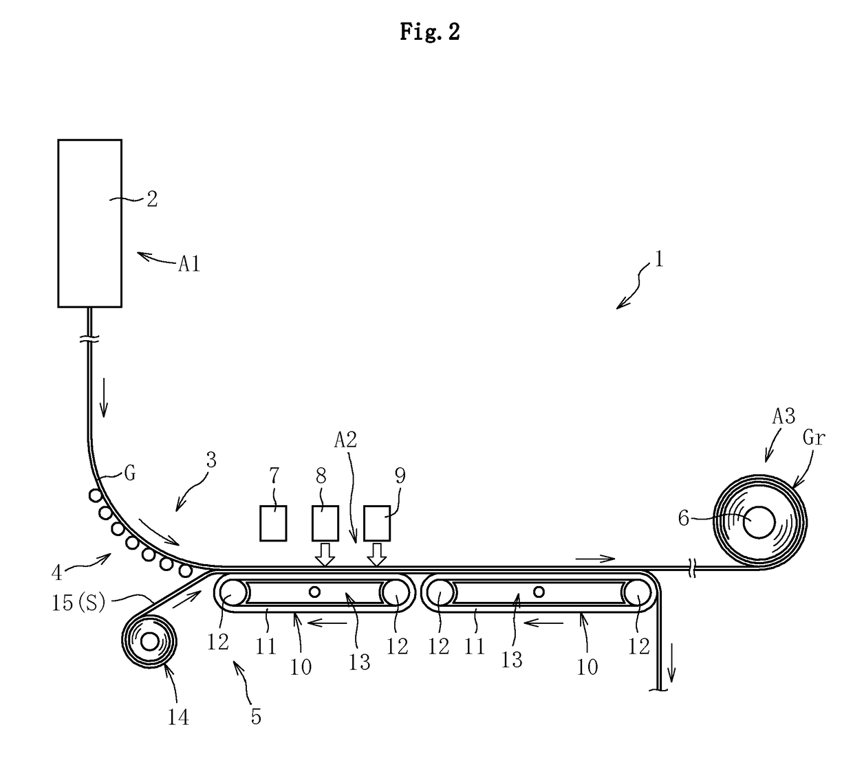 Manufacturing method for a glass roll and manufacturing apparatus for a glass roll