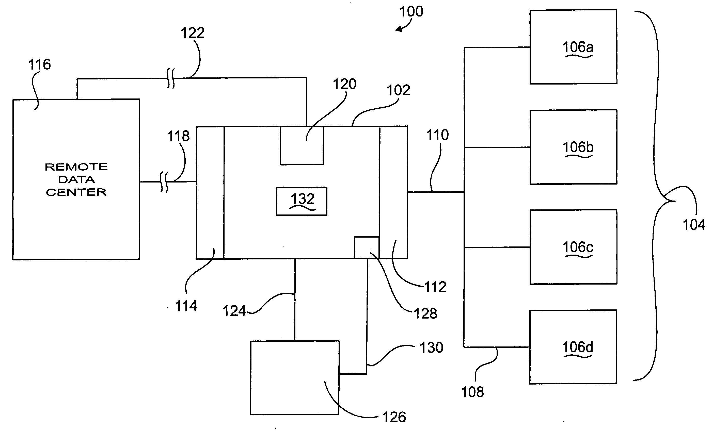 Apparatus and method for remotely monitoring a computer network