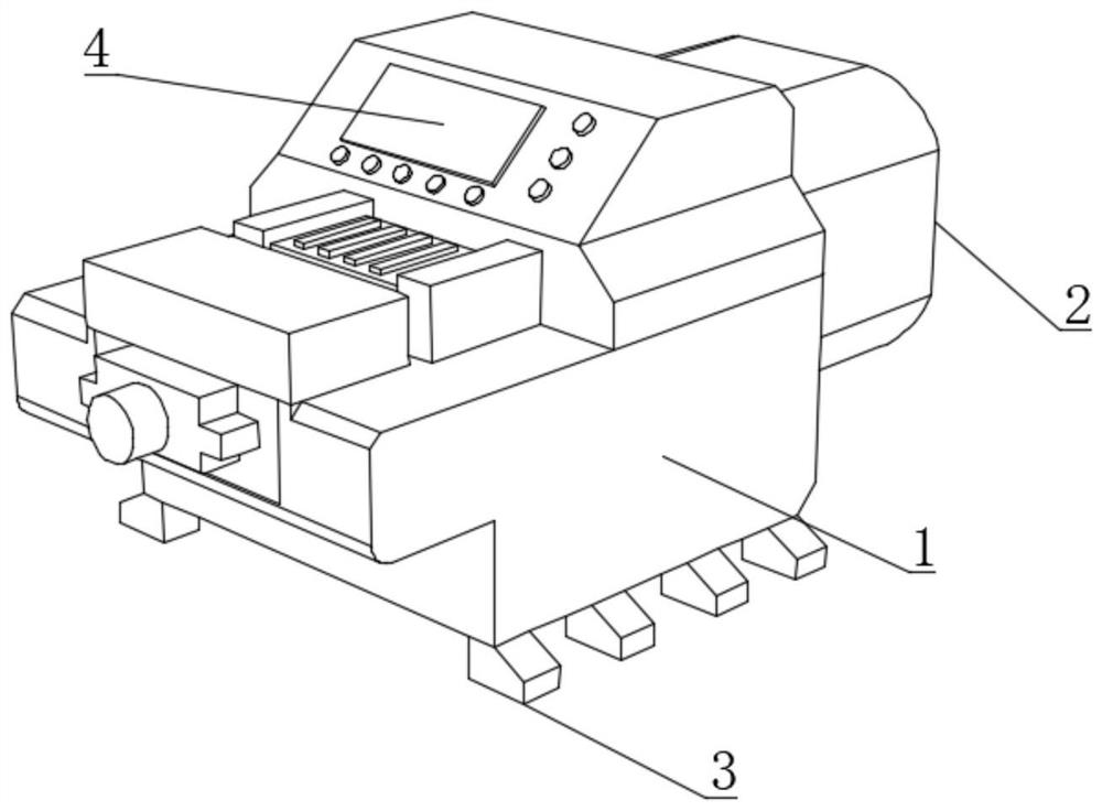 Coaxial automatic diameter adjusting mechanical device for mechanical equipment