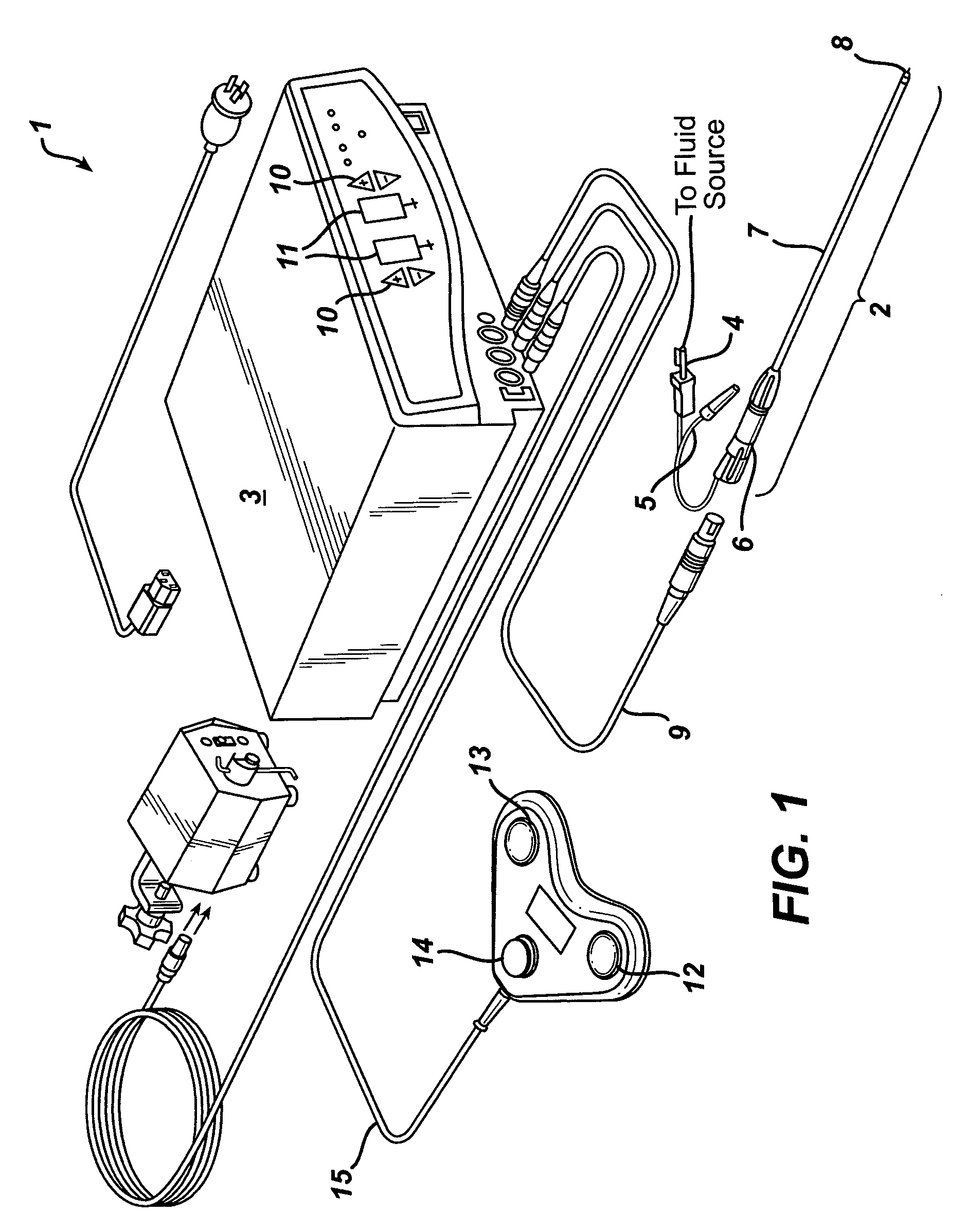 Converting cutting and coagulating electrosurgical device and method