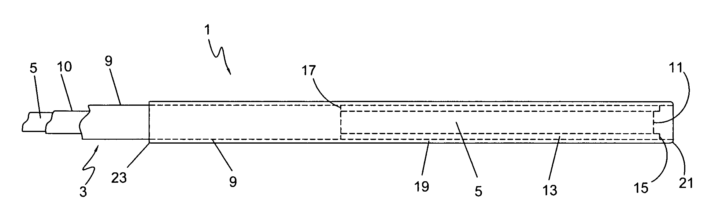 Device and method for endovascular treatment for causing closure of a blood vessel