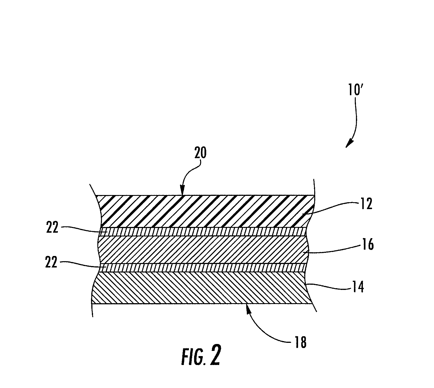 Multilayer Film Having an Active Oxygen Barrier Layer With Radiation Enhanced Active Barrier Properties
