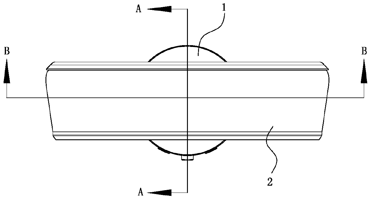 Double-channel bladeless fan